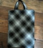 Repurposed Material Lined Tote Bag - Image 3