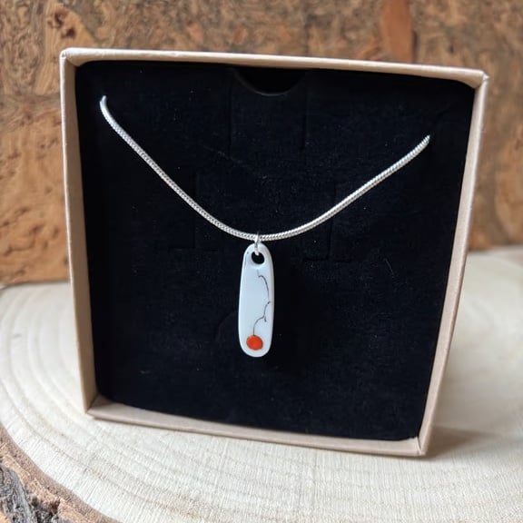 Handmade Pendant Necklace, Unique Eco Friendly Gifts, Sterling Silver.