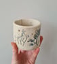 Wildflowers Ceramic Tea Light Holder - Image 2