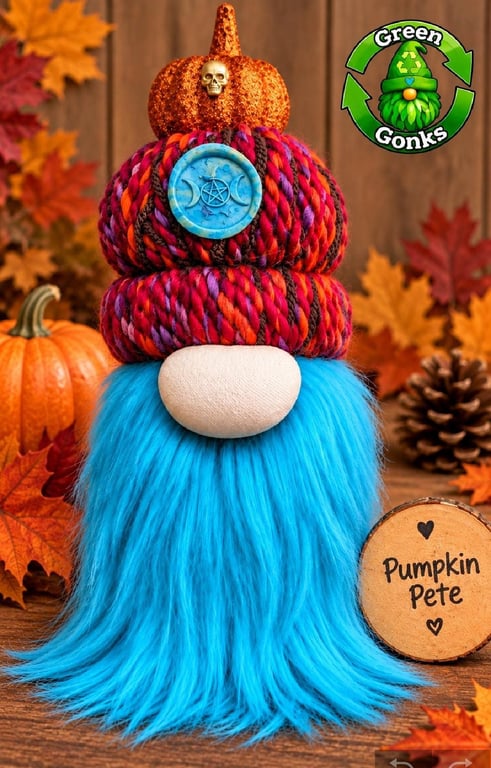 Handmade Gonk - Pumpkin Pete