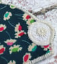 Pair of Hanging Decorations One Liberty Fabric and One Denim Fabric  - Image 3