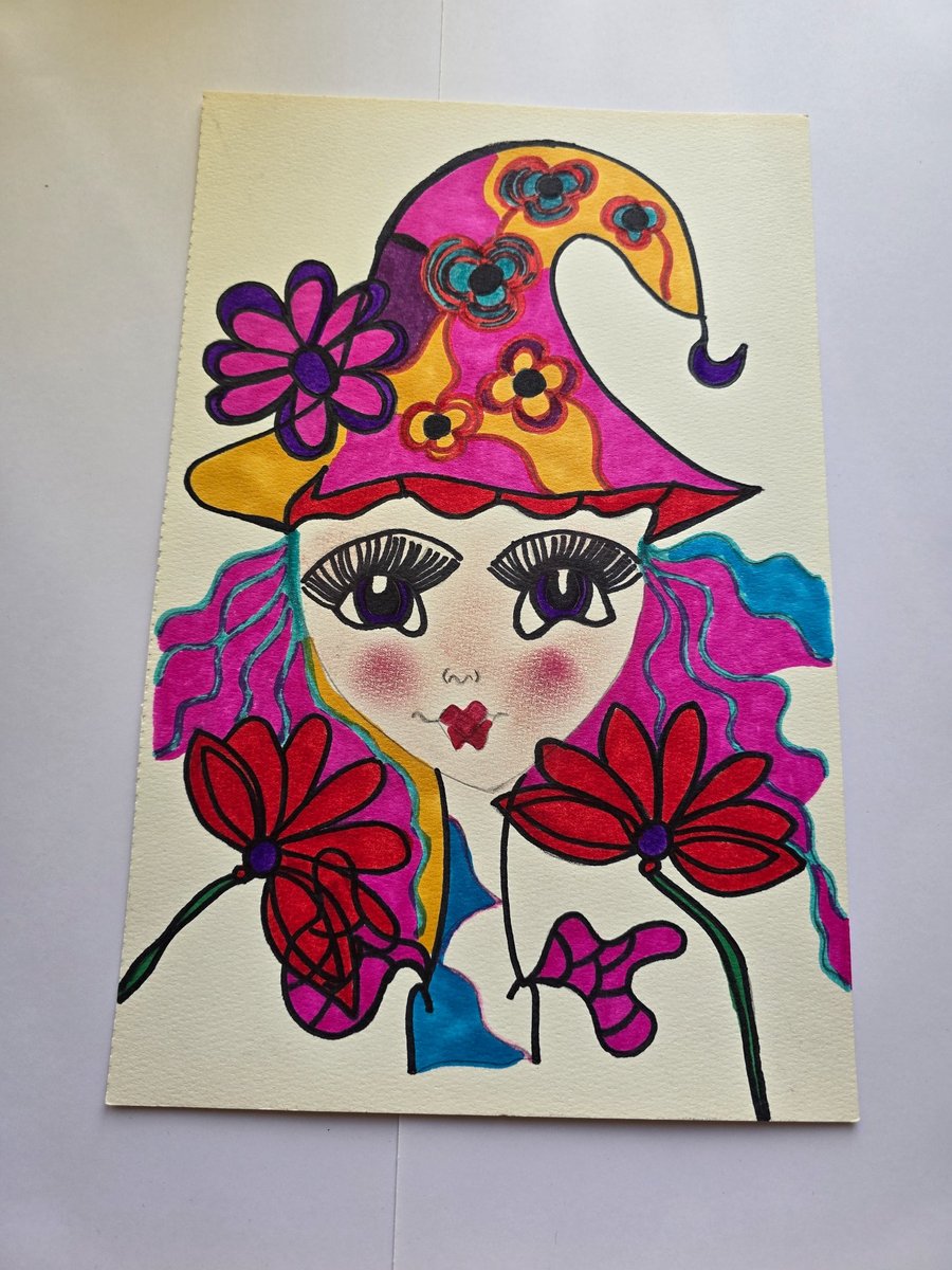Fairy Witch Drawing 