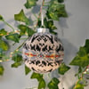 Hand Knit Fair Isle Bauble