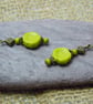 Czech glass bead earrings - Image 3