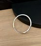 "Equilibrium" - Heavy Sterling Silver Bangle - 37g - Made to any size - 4mm  - Image 4