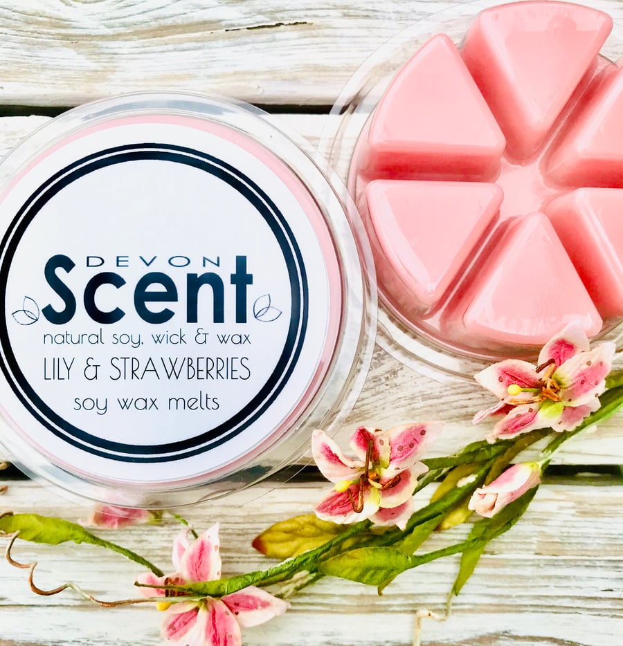 Lily & Strawberries Wax Melts