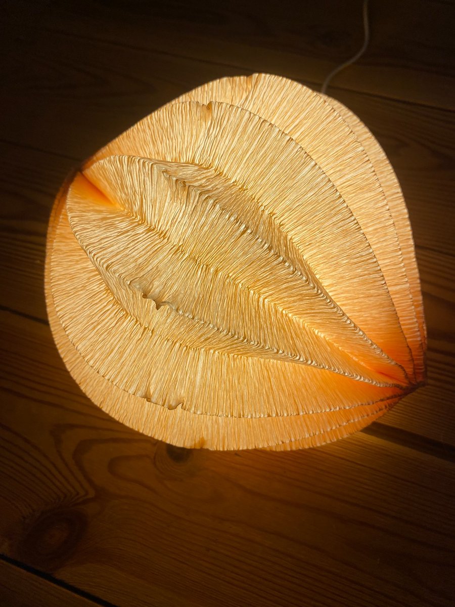 Paper table lamp - pod light