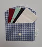 Blue check card holder - Image 3