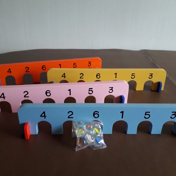Wooden Marble Arch Game