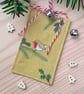 Personalised Fabric Christmas Robin Gift Tag Hanging Decoration  - Image 2