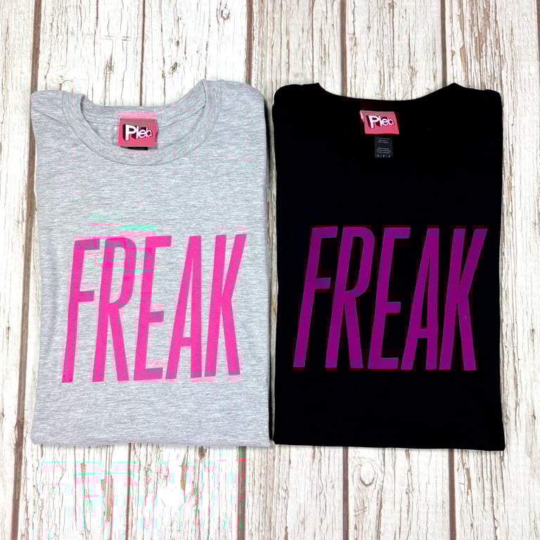 Freak t-shirt. Unisex Fit Organic Cotton fun top 