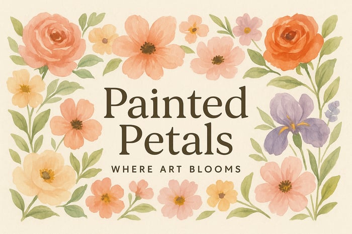 Painted petals
