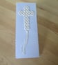 Tatted Cross Bookmark - Image 3