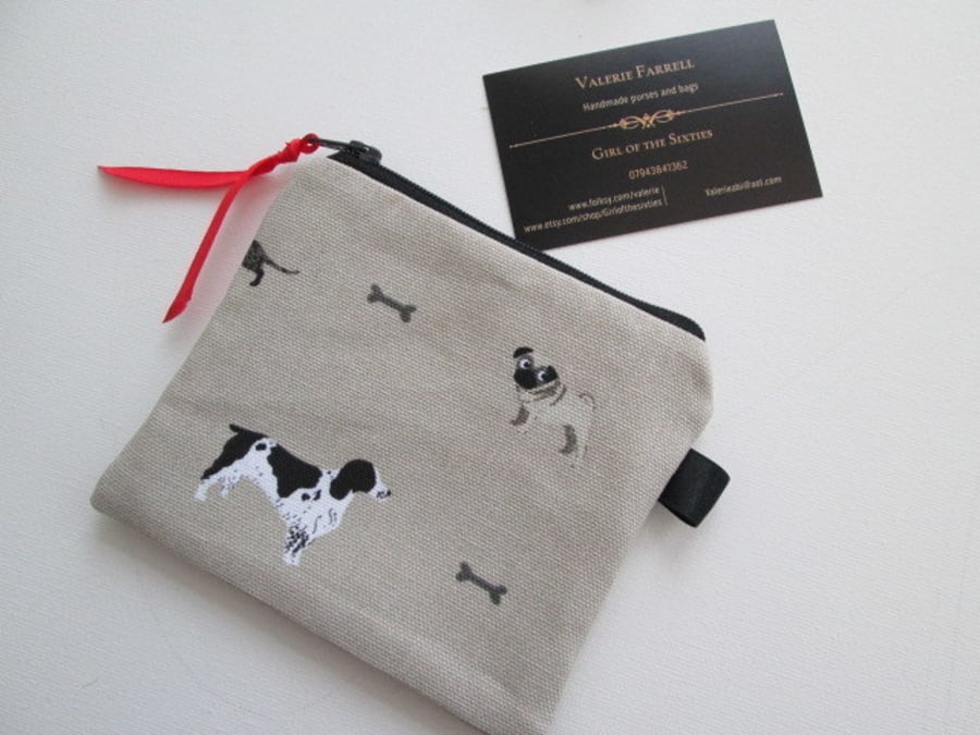 Sophie Allport Dogs  Coin Purse
