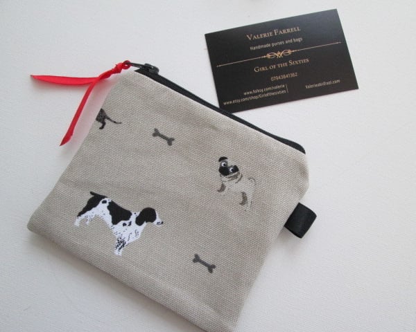 Sophie Allport Dogs  Coin Purse