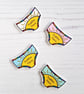 Retropins - Positive Pants shrink plastic pin - Image 1