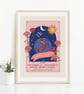 Sagittarius Zodiac Sign Wall Art Print - Image 4