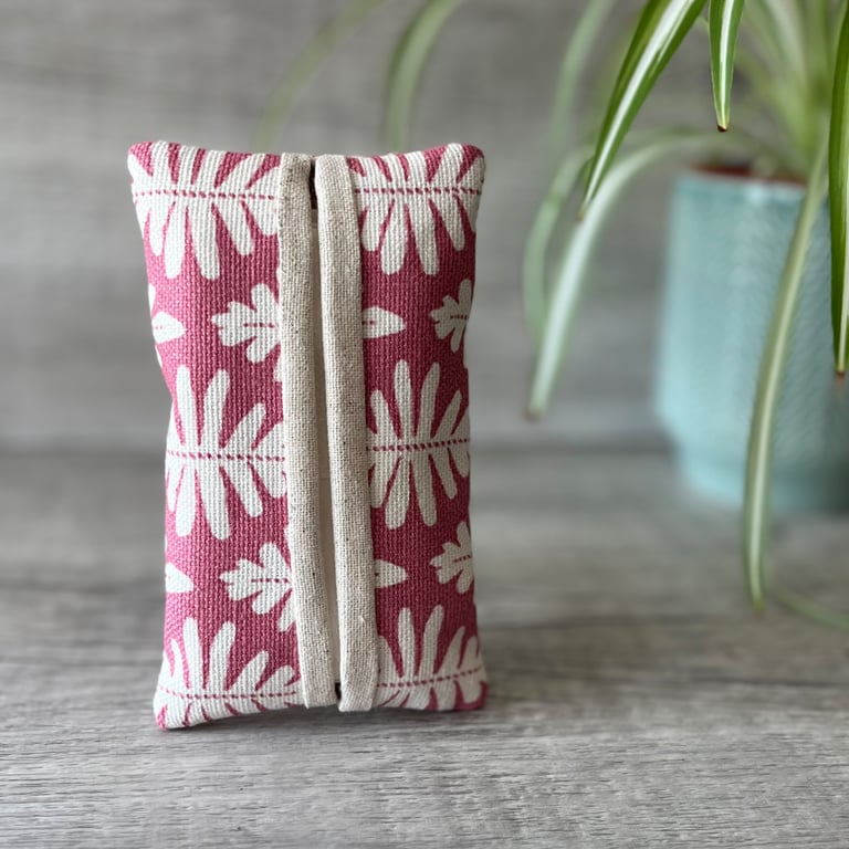  Linen Cotton  Fabric Tissue Holder 