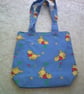 Fabric Bag with Winnie the Pooh on a Blue Background - Image 4
