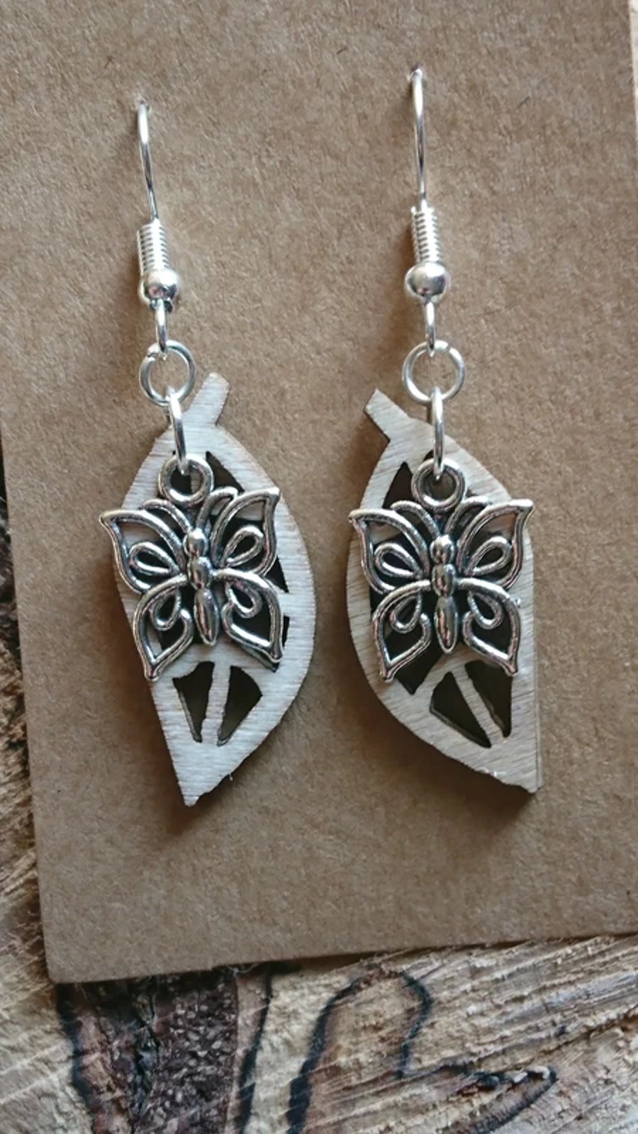 Butterfly earrings