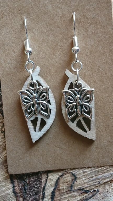 Butterfly earrings
