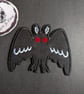 Mothman - Embroidered Iron on Patch - Image 1