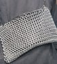 Chainmaille Handbag - Black Leather Lined - Image 1