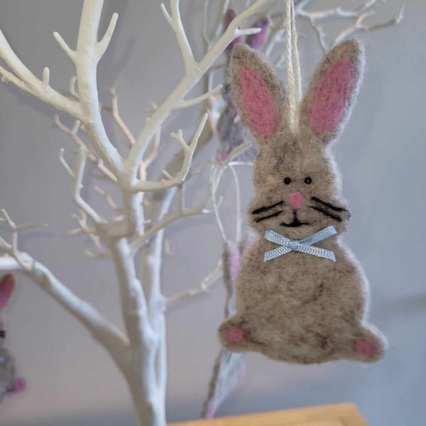 Needle felted bunny rabbit - Multiple colours available