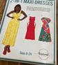 Threadcount 2 in 1 Maxi Dress Paper Pattern - Image 1