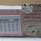  Handmade Desktop Calendar