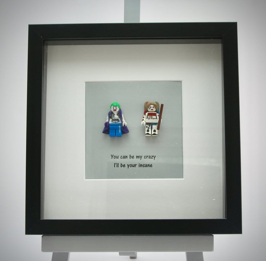 The Joker and Harley Quinn mini figure picture