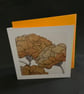 Mellow Yellow floral themed card