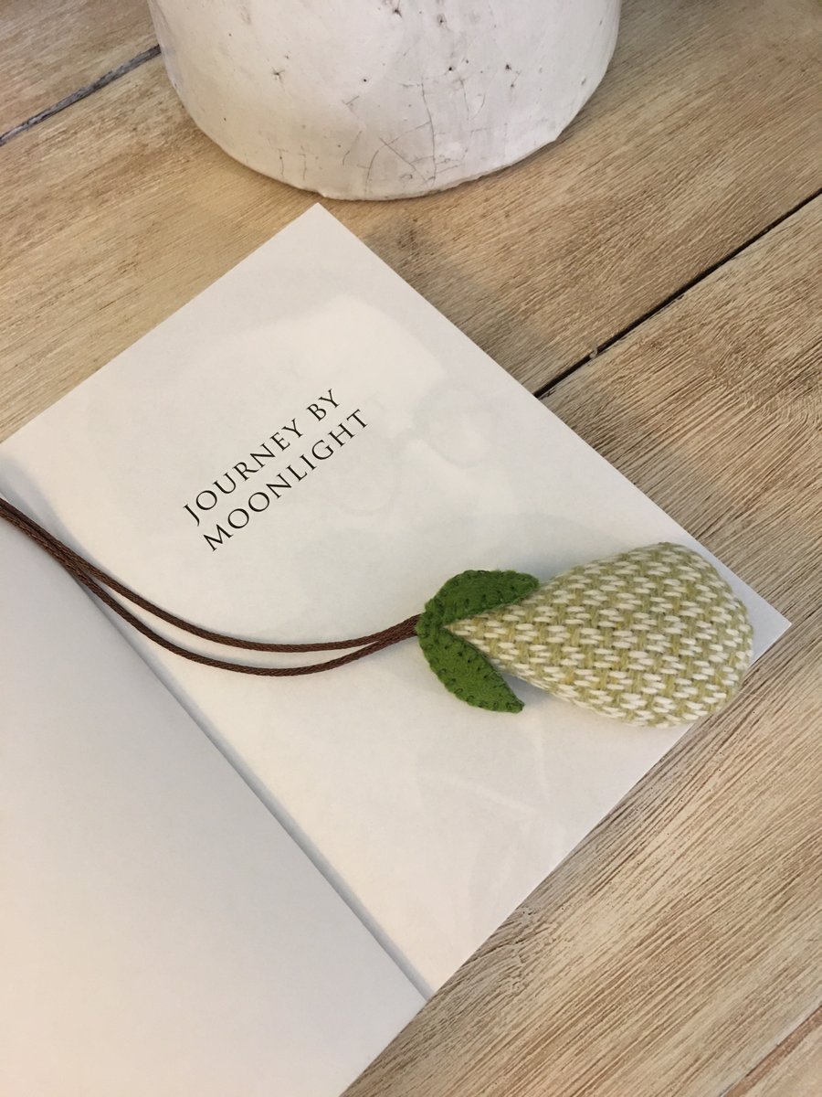 Scented pear bookmark