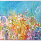 'Joy' Original mixed medium painting 
