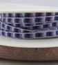 2m Berisfords Ditto Narrow Purple Satin Braid - Image 1