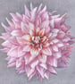 Greetings card - blank - Pink Dahlia - Image 2