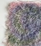 Hand dyed Helmbold mohair fur fabric "Jester" on 16mm Sparse - Image 3