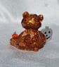 Resin Art Halloween Bear - Pumpkin Patch  - Image 3