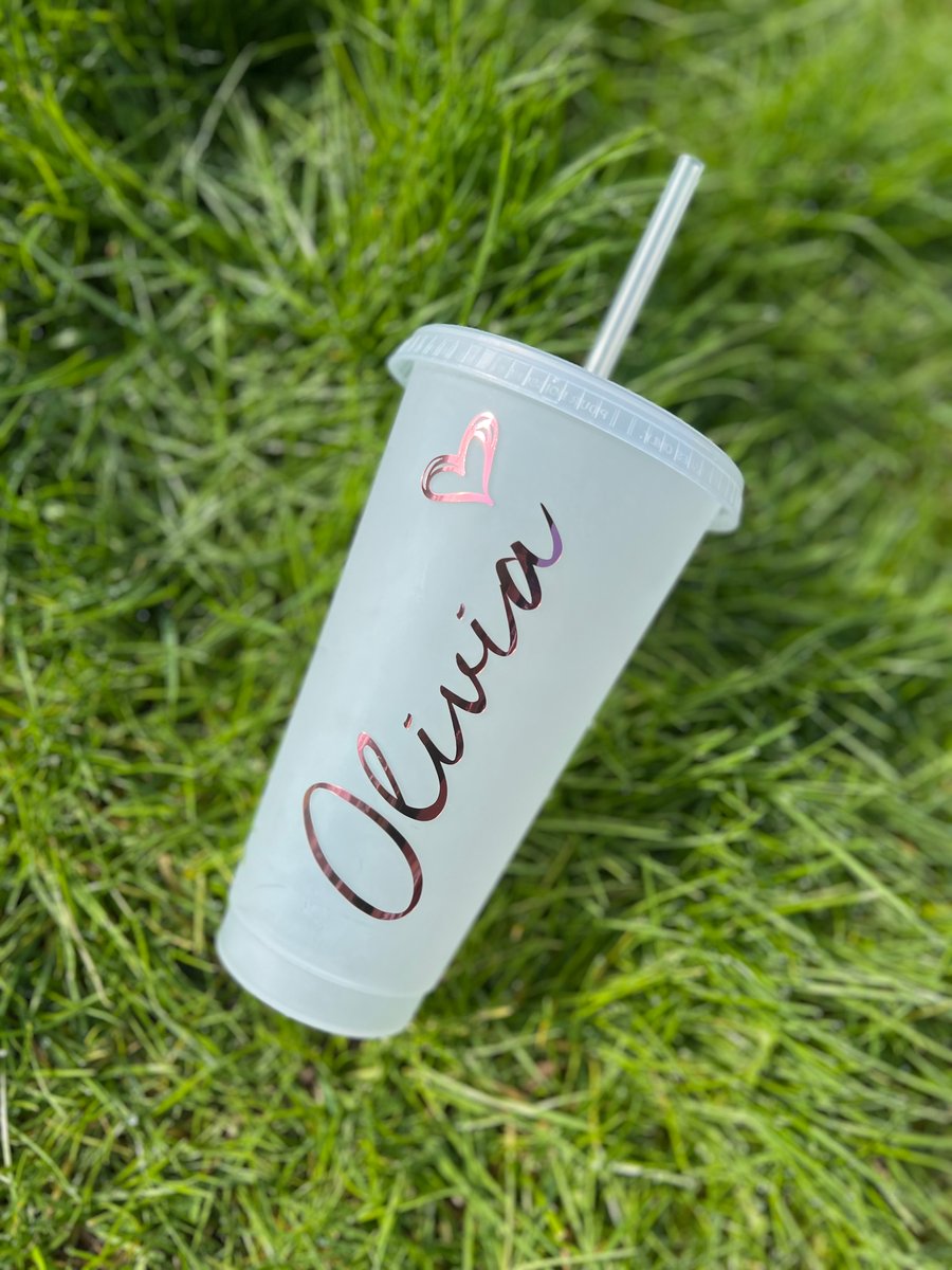 Personalised 24oz cold cup 