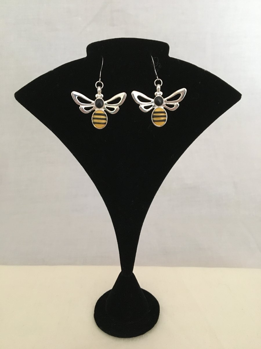 Bumble Bee Earrings