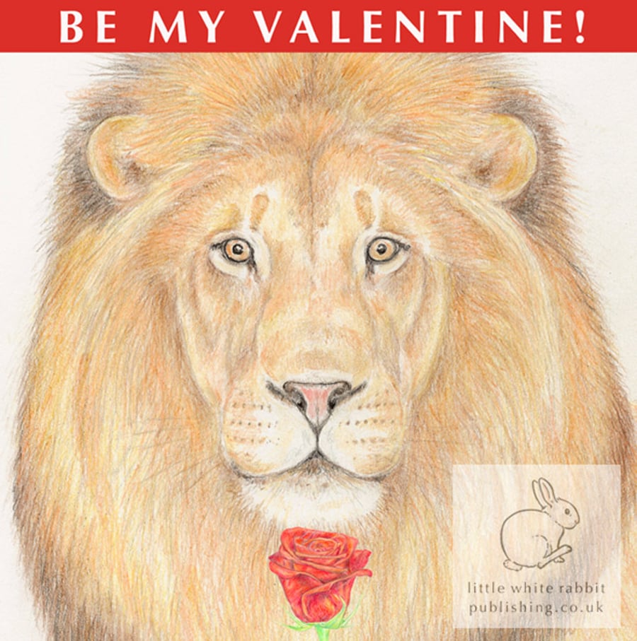 Lion - Valentine Card