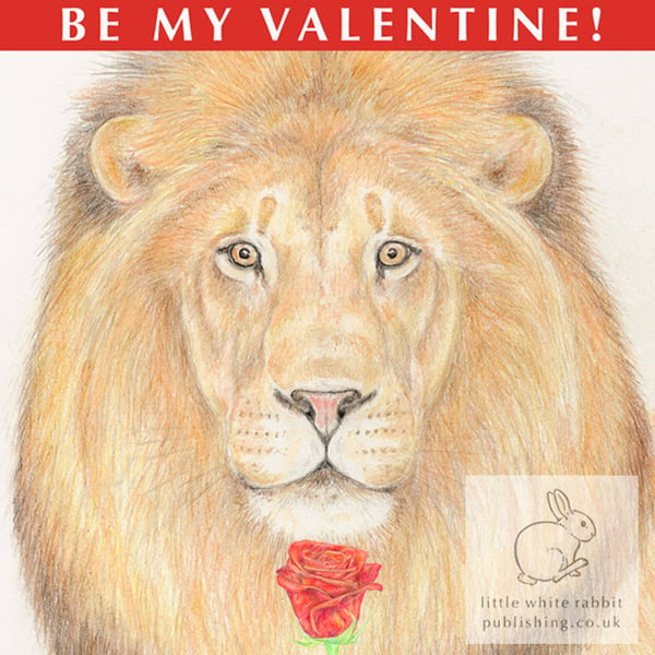 Lion - Valentine Card