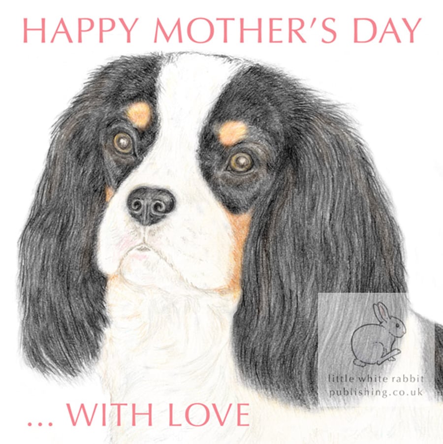 Dolly the Cavalier - Mother's Day Card