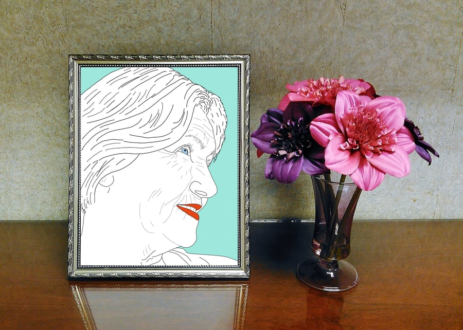 078 Bespoke Original Line Portrait Commissions (digital files)