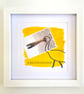 Ibis; framed image, mounted and printed on card and photographic paper - Image 3