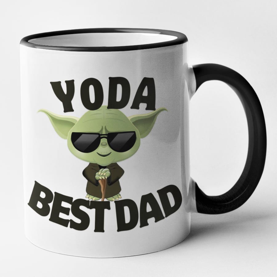Yoda Best Dad - Fathers day Dad Novelty Mug