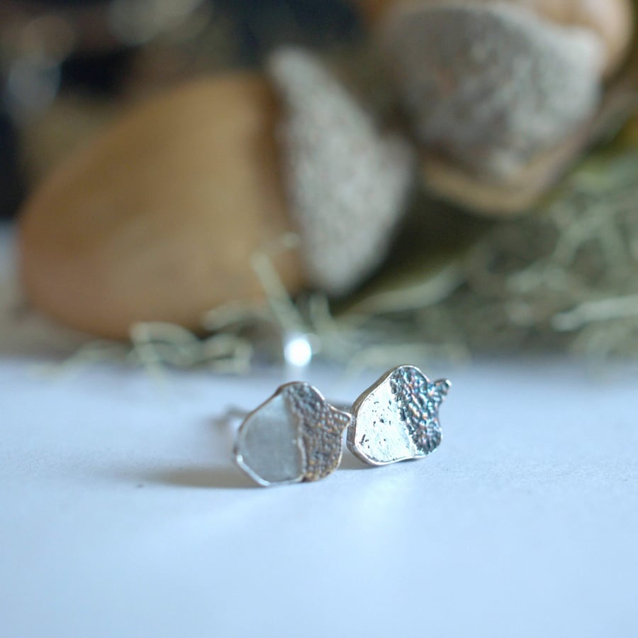 Selection of Recycled Silver Studs