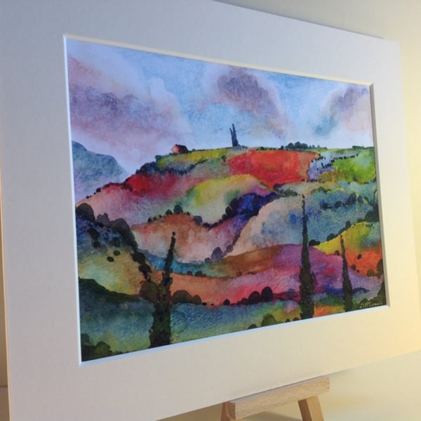 PRINT - Cypress, Lavender & Poppy