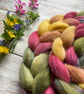 Spinning fibre 100g Fae blend Midsummer - Image 4