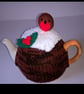 Robin and a Christmas Pud - Image 1
